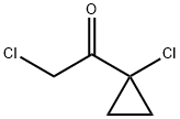 2-Chloro-1-(1-chlorocyclopropyl)ethanone التركيب الكيميائي