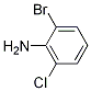 2-Bromo-6-chloroaniline Chemical Structure