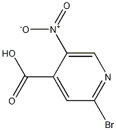 2-bromo-5-nitropyridine-4-carboxylic acid Chemical Structure