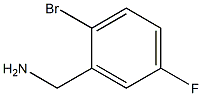 2-Bromo-5-fluorobenzylamine Chemical Structure