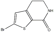 2-bromo-5，6-dihydrothieno[2，3-c]pyridin-7(4H)-one Chemical Structure