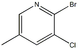 2-Bromo-3-Chloro-5-Picoline التركيب الكيميائي