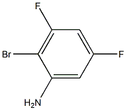 2-Bromo-3，5-difluoroaniline 化学構造