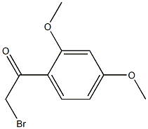 2-Bromo-2'，4'-dimethoxyacetophenone 化学構造