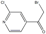 2-Bromo-1-(2-chloro-4-pyridyl)ethanone Chemical Structure