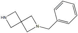 2-Benzyl-2，6-diazaspiro[3.3]heptane Chemical Structure