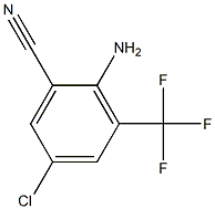 2-amino-5-chloro-3-trifluromethyl-Benzonitrile Chemical Structure