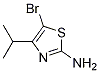 2-Amino-5-bromo-4-isopropylthiazole التركيب الكيميائي