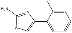 2-Amino-4-o-tolylthiazole Chemical Structure