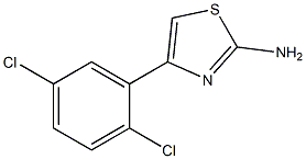 2-Amino-4-(2，5-dichlorophenyl)thiazole Chemical Structure