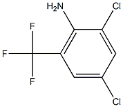 2-Amino-3，5-Dichlorobenzotrifluoride 化学構造