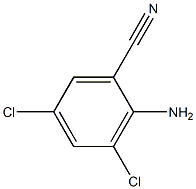 2-Amino-3，5-dichlorobenzonitrile Chemische Struktur