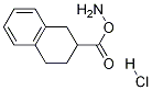 2-Amino-1，2，3，4-tetrahydronaphthalene-2-carboxylic Acid Hydrochloride 化学構造