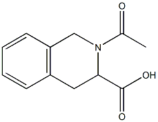 2-Acetyl-1，2，3，4-tetrahydroisoquinoline-3-carboxylic Acid Chemical Structure