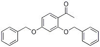 2’，4’-Bis(benzyloxy)acetophenone Chemische Struktur