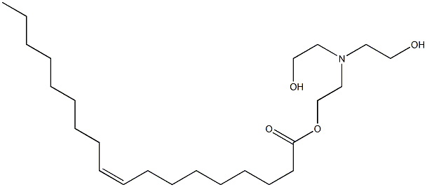 2-[bis(2-hydroxyethyl)amino]ethyl oleate التركيب الكيميائي