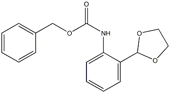 2-[2-(Cbz-amino)phenyl]-1，3-dioxolane Chemical Structure