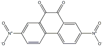 2，7-dinitrophenanthrene-9，10-dione Chemische Struktur