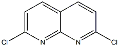 2，7-Dichloro-1，8-naphthyridine Chemische Struktur