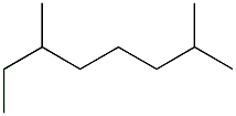 2，6-Dimethyloctane Chemical Structure