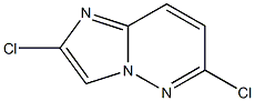 2，6-DICHLOROIMIDAZO[1，2-B]PYRIDAZINE Chemical Structure