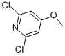 2，6-dichloro-4-methoxypyridine 化学構造