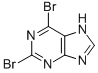 2，6-Dibromopurine Chemische Struktur