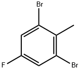 2，6-Dibromo-4-Fluorotoluene Chemical Structure