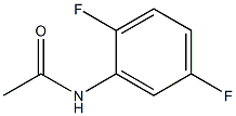 2，5-Difluoroacetanilide Chemical Structure