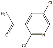 2，5-Dichloronicotinamide التركيب الكيميائي