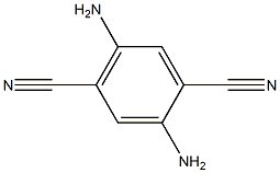 2，5-Diamino-1，4-benzenedicarbonitrile Chemical Structure