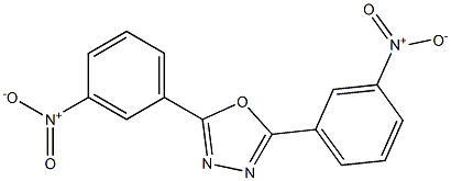 2，5-Bis(3-nitrophenyl)-1，3，4-oxadiazole Chemical Structure