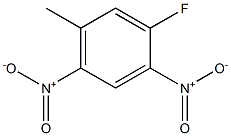 2，4-Dinitro-5-fluorotoluene التركيب الكيميائي