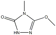 2，4-Dihydro-5-methoxy-4-methyl-3H-1，2，4-triazol-3-one Chemical Structure