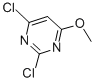 2，4-dichloro-6-methoxypyrimidine Chemische Struktur