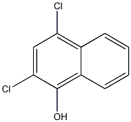 2，4-Dichloro-1-naphthol Chemical Structure