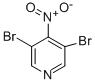 2，4-Dibromo-3-nitropyridine Chemical Structure