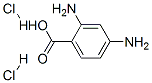 2，4-Diaminobenzoic Acid Dihydrochloride 化学構造