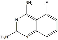 2，4-Diamino-5-Fluoroquinazoline Chemical Structure