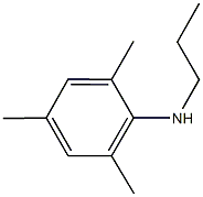 2，4，6-Trimethyl-N-propylaniline Chemical Structure