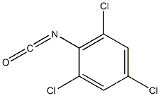 2，4，6-Trichlorophenyl Isocyanate التركيب الكيميائي