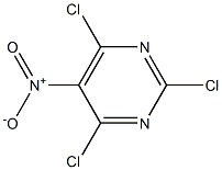 2，4，6-Trichloro-5-nitropyrimidine Chemical Structure