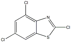 2，4，6-TRICHLORO-1，3-BENZOTHIAZOLE Chemical Structure