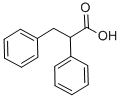 2，3-Diphenylpropionic Acid 化学構造