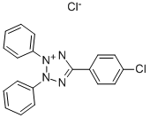 2，3-Diphenyl-5-(4-chlorophenyl)tetrazolium Chloride التركيب الكيميائي