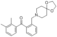 2，3-dimethyl-2'-[8-(1，4-dioxa-8-azaspiro[4.5]decyl)methyl]benzophenone Chemical Structure