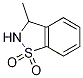 2，3-Dihydro-3-methyl-1，2-benzisothiazole 1，1-Dioxide Chemische Struktur