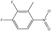 2，3-Difluoro-6-nitrotoluene التركيب الكيميائي