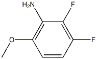 2，3-Difluoro-6-Methoxyaniline التركيب الكيميائي