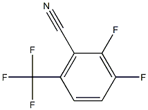 2，3-Difluoro-6-(Trifluoromethyl)Benzonitrile Chemical Structure